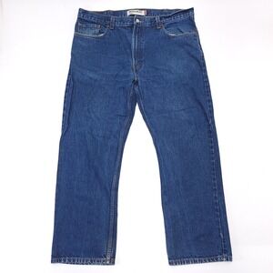 Levi's 505 Jeans Men's‎ 40x30 Blue Denim Regular Fit Wpl-423 Red Tab